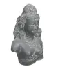  Product image 2 of the product “Dewi Tara Bust, 50 cm Height | Cast stone, handcrafted & coloured ”
